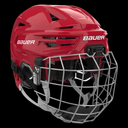 Bauer Re-Akt 155 Youth Hockey Helmet Combo