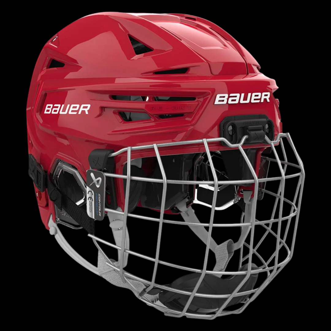 Bauer Re-Akt 155 Youth Hockey Helmet Combo