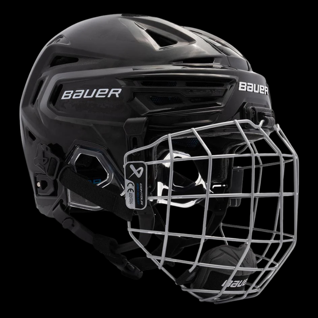 Bauer Re-Akt 155 Youth Hockey Helmet Combo