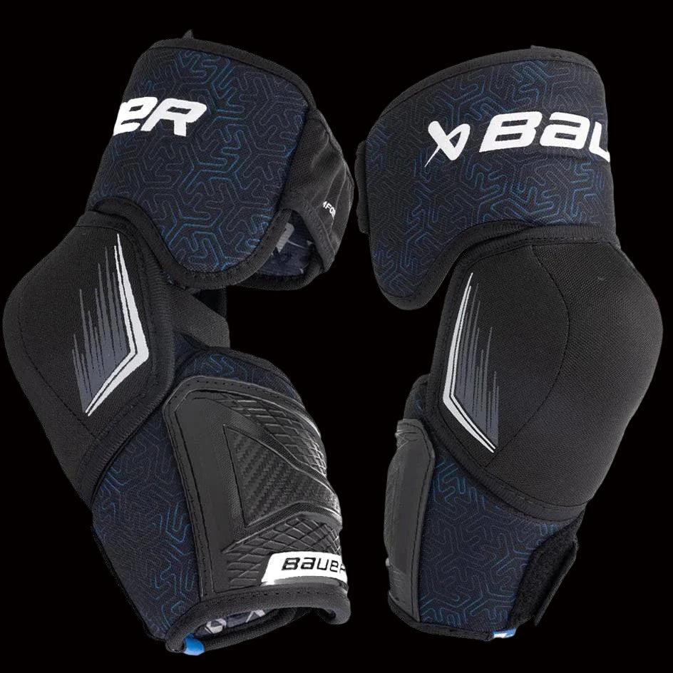 Bauer S24 X Elbow Pads for recreational hockey players, designed for protection and comfort.