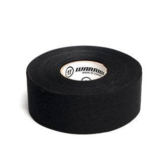 Black woven cotton Stick Tape for taping blades, grips, and handles.