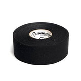 Black woven cotton Stick Tape for taping blades, grips, and handles.