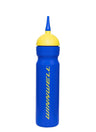 Winnwell Water/Drink Bottle 1LT, blue with yellow cap and spout.