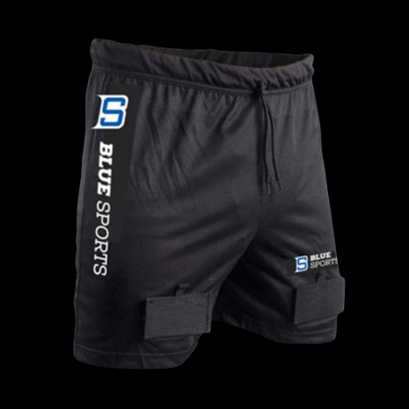 Blue Sport Mesh Jock With Cup