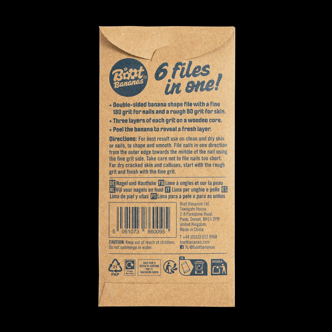 Boot Bananas Nail & Skin File