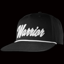 Warrior Script Rope Snapback Hat - Premium 5 Panel Ice Hockey Cap
