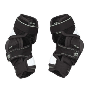 CCM FTW Hockey Elbow Pads for Women with JDP caps and D30 ZERO technology, offering pro-level protection and comfort.