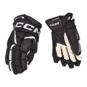 CCM Jetspeed FTW Women's Hockey Gloves, black, lightweight, breathable, tapered fit, pro-level protection, enhanced mobility.