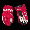 red ccm tacks hockey gloves 