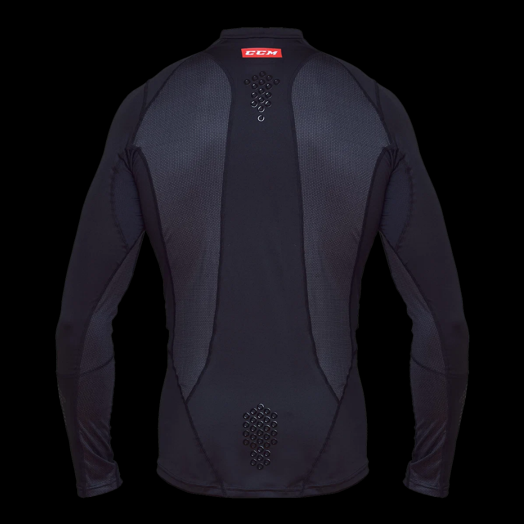 CCM 7164 Long Sleeve Compression Top With Gel