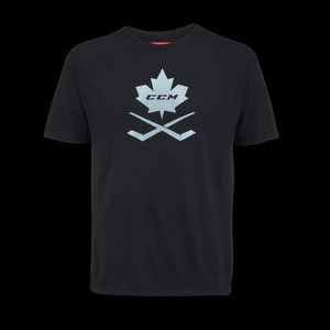 CCM Blackout Leaf Hockey Tee