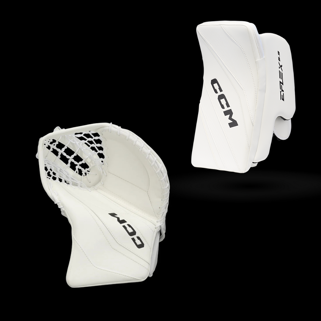 CCM EFLEX 6.9 Goalie Catcher & Blocker Set Senior