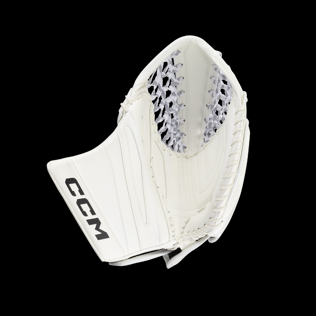 CCM EFLEX 7 Goalie Catcher Senior white 