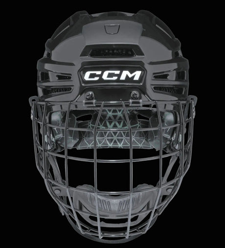 CCM FTW Helmet Cage Detail - Professional Face Protection
