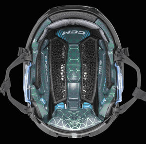 CCM FTW Helmet Interior - Comfortable Padding and Fit System