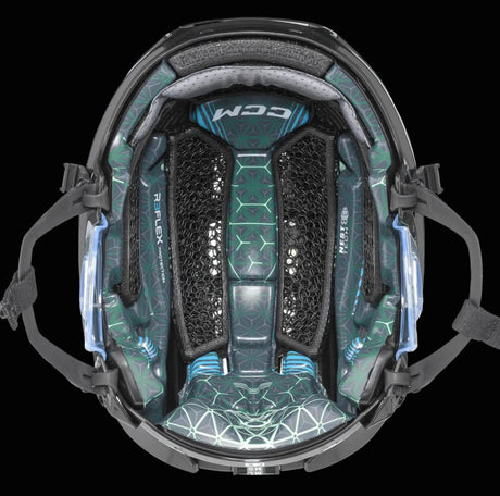 CCM FTW Helmet Interior - Comfortable Padding and Fit System