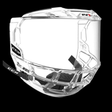 CCM FV1 Full Face Visor - Impact Resistant with Anti-Fog Technology
