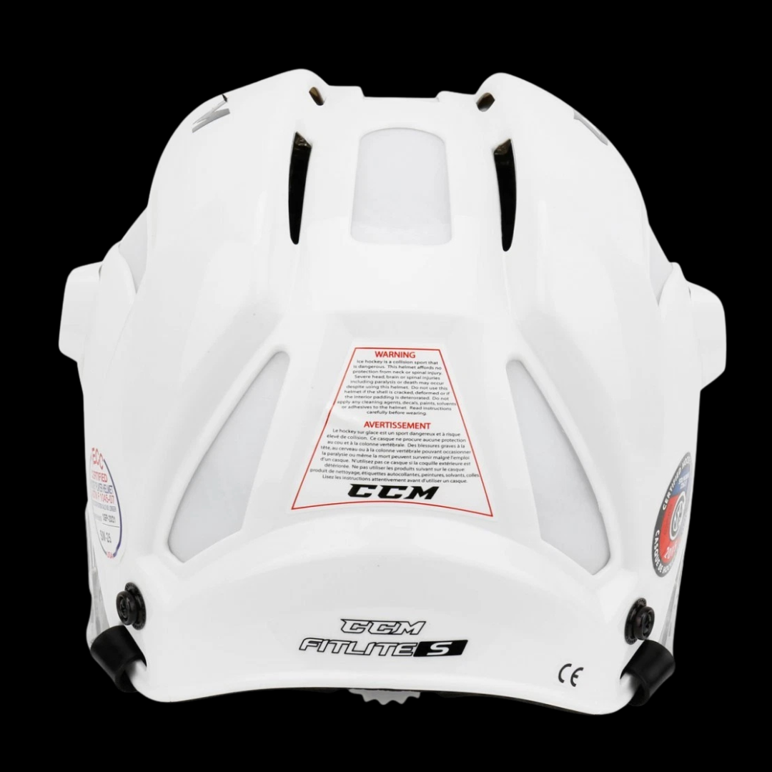 CCM Fitlite Hockey Helmet Combo