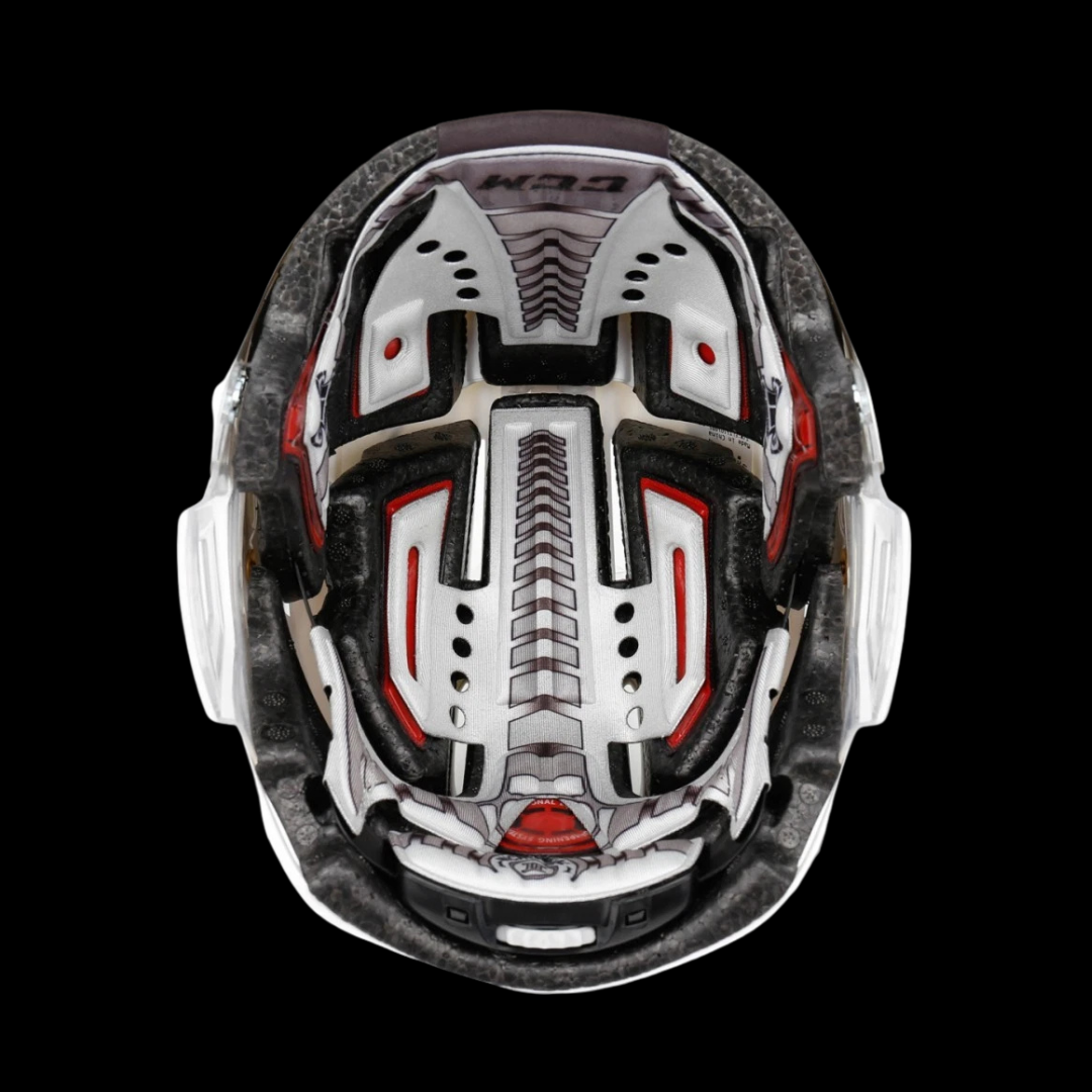 CCM Fitlite Hockey Helmet Combo