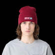 CCM HBE69A Vintage Wash Beanie - Cranberry