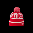 CCM HPM26 Detroit Fleeced Pom Knit Hat Black – Adult