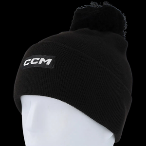CCM HPM3TB Team Pom Knit Black