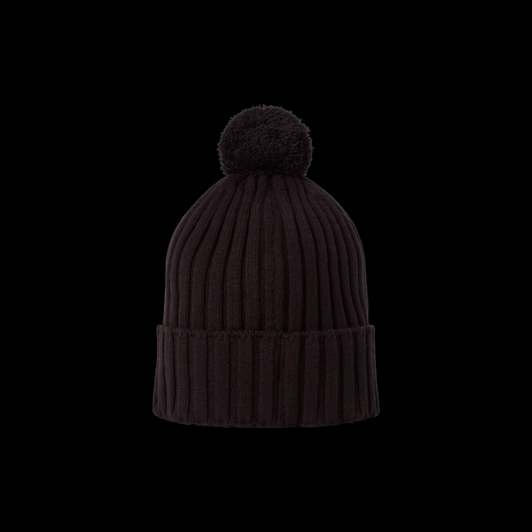 CCM HPM68 Casual Pom Knit Hat - Black