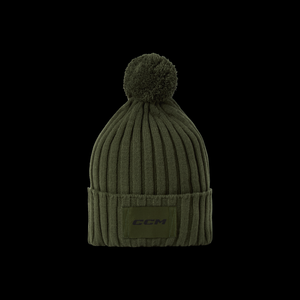 CCM HPM68 Casual Pom Knit Hat - Poison Ivy