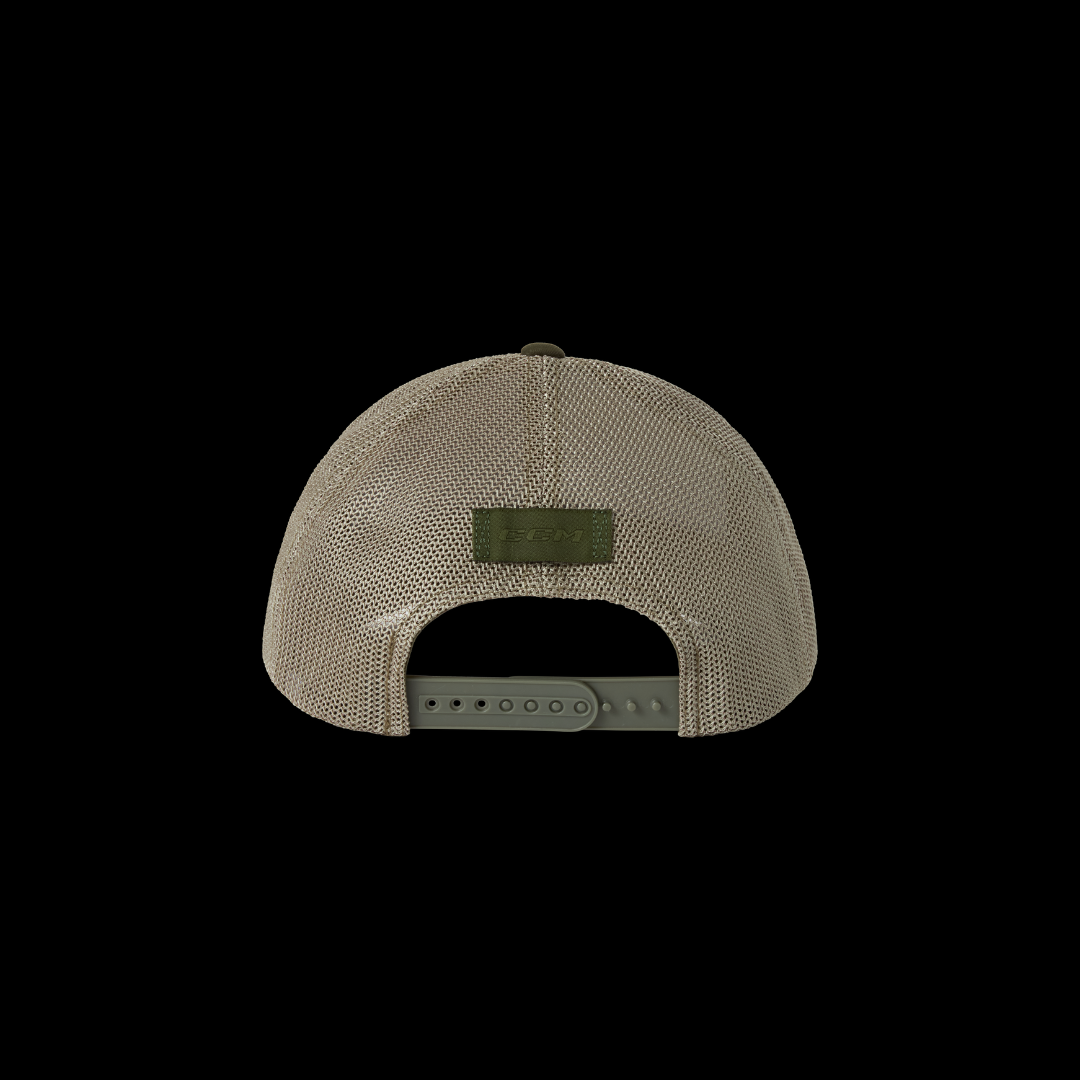 CCM HTR68A Casual Meshback Trucker Cap - Winter Moss