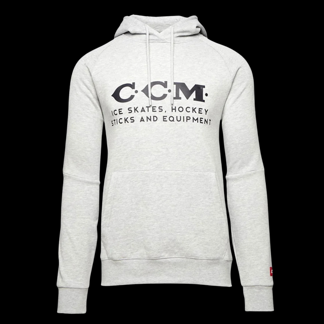 CCM Heritage logo hooded fleece 