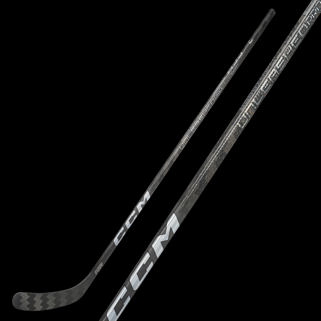 CCM Ribcor Trigger Unleashed Pro Composite Hockey Stick Chrome