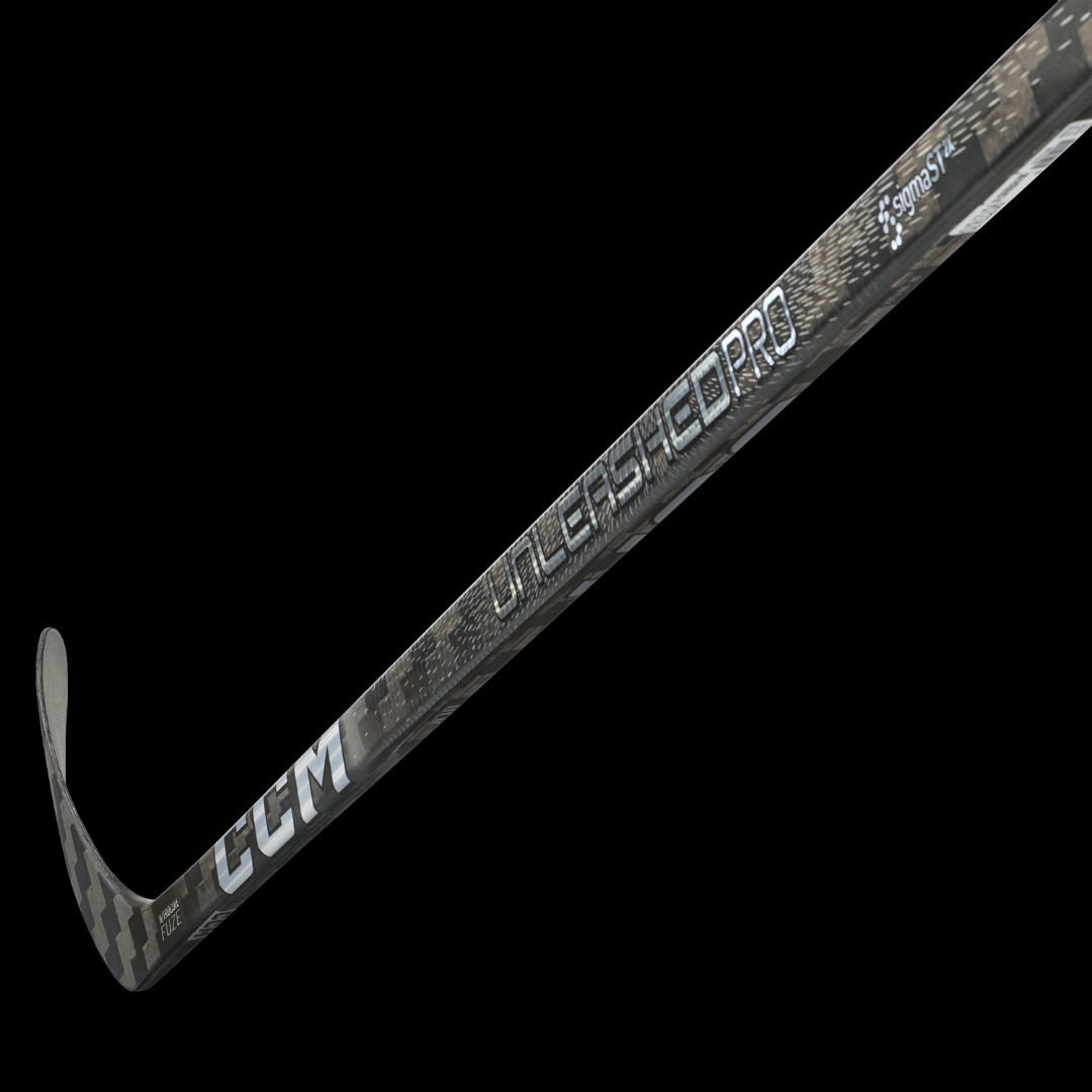 CCM Ribcor Trigger Unleashed Pro Composite Hockey Stick Chrome