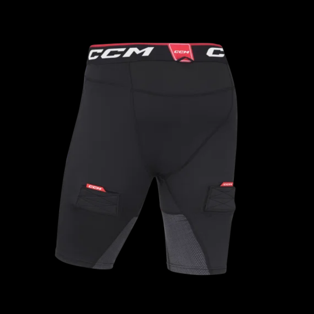 CCM SCJ2BA COMPRESSION SHORTS WITH JOCK