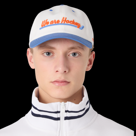 CCM Stripe Slouch Cap White