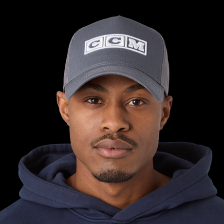 CCM Vintage Mesh back Trucker Cap Iron