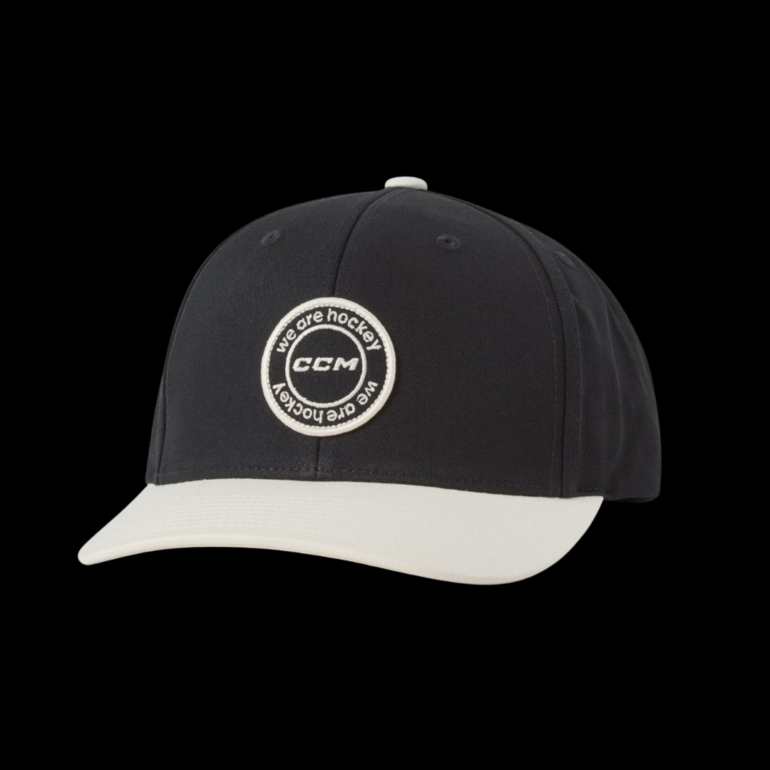 CCM We Are Hockey Structured Snapback - Black