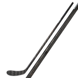 CCM XF Ghost limited edition ice hockey stick featuring pro mid kickpoint, F shaft geometry, and pro stiff blade in sleek black design