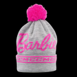 CCM X Barbie HPM6DW2 Pom Knit Beanie - Athletic Grey