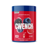 CWENCH Electrolyte Mix 315g Berry Crush Flavour packaging.