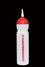 Winnwell Water/Drink Bottle 1LT with red cap and white body.