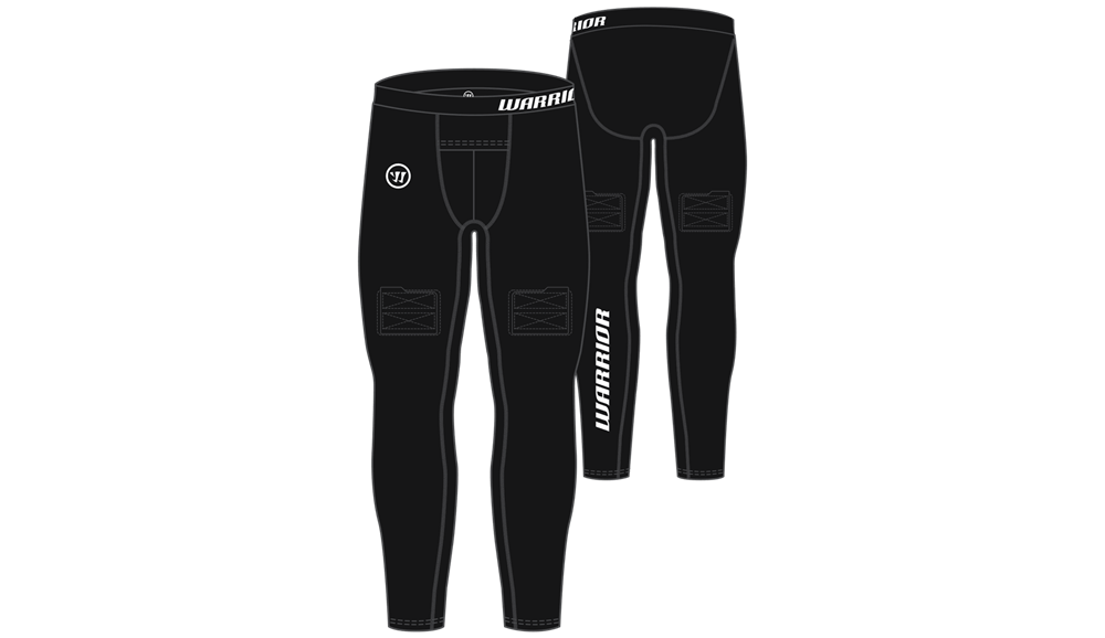 Warrior Compression Pant W/Cup Youth And Junior