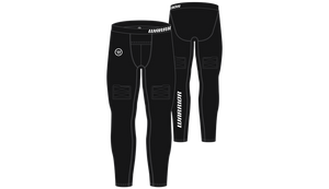 Warrior Compression Pant W/Cup Senior