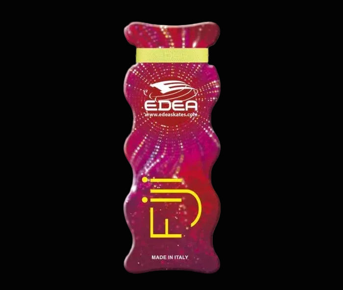 Edea E-Spinner with improved rocker and axis for realistic skating practice, includes two jump bands.