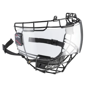 CCM HVR Hybrid Visor S/M with polycarbonate visor and alloy bar cage, anti-scratch treatment.