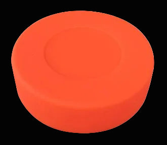 Floor Hockey Puck - Bright Orange Indoor Puck