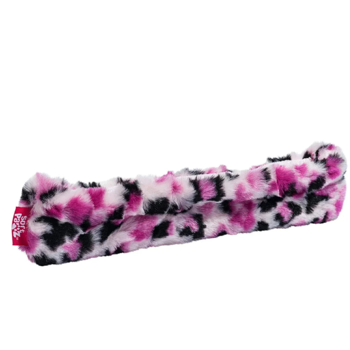 Guardog Soft Paws Fuzzies Blade Soakers, pink and black fuzzy skate blade covers.