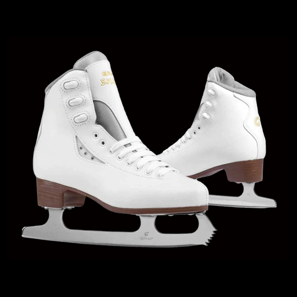 Graf Bolero Figure Ice Skates White