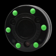 Green Biscuit Roller Hockey Puck