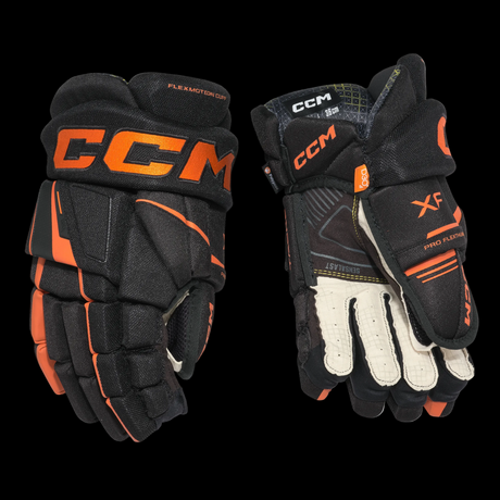 CCM Tacks XF Hockey Gloves BK Or