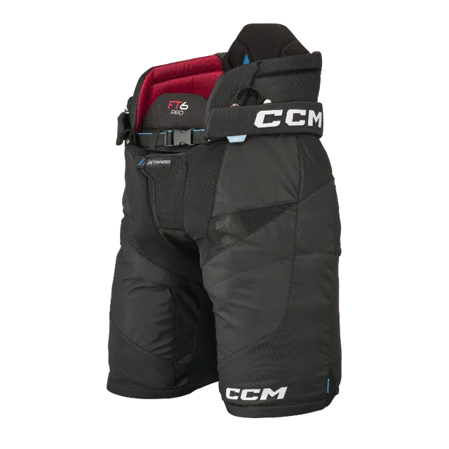 CCM Jetspeed FT6 Pro Pant with AER-TEC technology for lightweight, flexible protection.